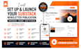 set up and launch your substack newsletter publication
