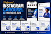 design instagram carousel posts and facebook ad creatives