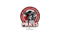 design pirates baseball fast pich academy logo