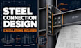 design steel connections with structural calculations