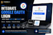integrate google oauth login into your nextjs or react app