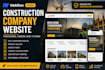 build a modern webflow construction company website