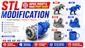 modify stl files, repair 3d models and make them print ready