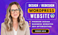 design and develop a professional wordpress website for your business
