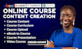 create online course content, course curriculum, course development, elearning