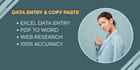 data entry and copy paste