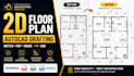 create 2d floor plan and autocad architectural drawings