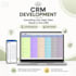 develop and customize a CRM system