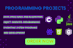 java, matlab, python, cpp, r , c, c sharp and web programming