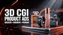 create realistic 3d cgi commercials for your product