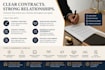 draft contracts, review and negotiate