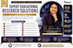 provide expert educational research methodology and data analysis