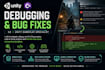debug and fix c sharp game code