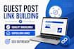 build guest post backlinks for SEO