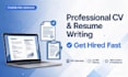 professional CV resume and article