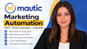 setup mautic marketing automation mautic smtp email campaigns segments