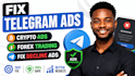 fix telegram ads, crypto ads, forex trading, fix decline ads