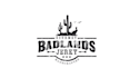 design gorgeous badlands jerky logo