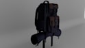 create a low poly bag