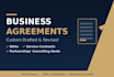 create and revise your business agreements