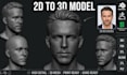 convert 2d to 3d head model 2d to 3d character model picture to 3d model