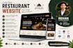 design fast loading business website, restaurant website