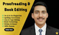 provide book editing and book proofreading