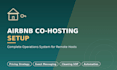 set up your airbnb cohosting system