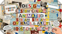 design custom collage animated stream overlays and alerts