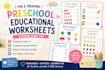 design preschool educational worksheets