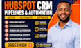 hubspot CRM automation workflow setup zapier integration lead management system