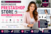 build design and develop a responsive prestashop ecommerce store