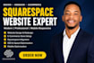 squarespace website redesign , ecommerce store , bug fix and migration