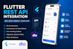 integrate your rest API into a flutter app with dio or http
