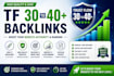 do increase trust flow tf 30 to 40 plus