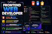 do frontend web development in html css javascript