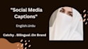 write social media captions