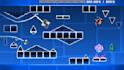 create a fun to play and synced geometry dash layout