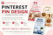 design custom pinterest pins in canva