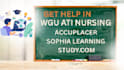 help with wgu nursing sophia learning accuplacer study com
