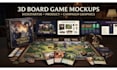 create 3d board game mockups and kickstarter graphics
