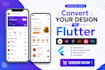 convert figma UI to flutter code with responsive layout