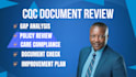 review your cqc documents and identify compliance gaps