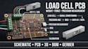 design precision load cell sensor pcb and electronics for weighing  precision