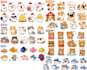 draw cute kawaii custom animal sticker pack