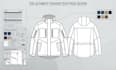 create fashion tech pack, clothing tech pack and technical drawings
