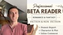 beta read, critique, romance beta reader, beta reader fantasy, alpha beta reader