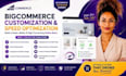 do bigcommerce customization and speed optimization