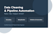 do professional data cleaning, transformation, and pipeline automation