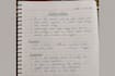 write neat and clear handwritten notes
